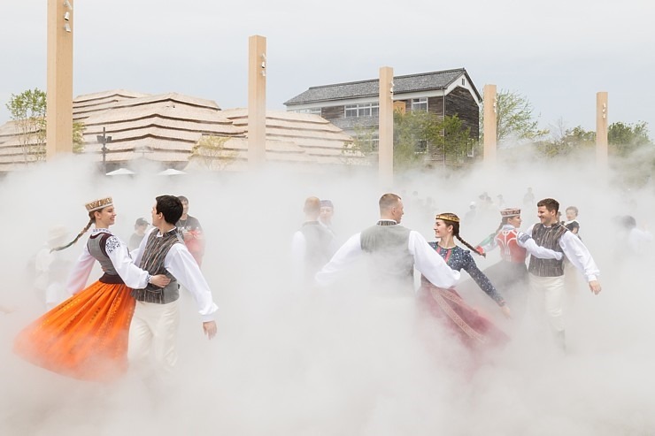 «EXPO 2025 Osaka» Japānā tiek svinēta Latvijas Nacionālā diena «Voice and Echo». Foto: Reinis Oliņš «EXPO 2025 Osaka» Japānā tiek svinēta Latvijas Nacionālā diena «Voice and Echo». Foto: Reinis Oliņš 371330