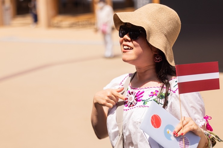 «EXPO 2025 Osaka» ietvaros Latvija prezentē savus inovatīvos sasniegumus. Foto: Reinis Oliņš, Dāvis Jansons «EXPO 2025 Osaka» ietvaros Latvija prezentē savus inovatīvos sasniegumus. Foto: Reinis Oliņš, Dāvis Jansons 371350