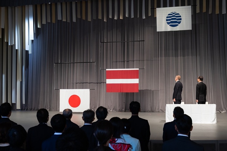«EXPO 2025 Osaka» ietvaros Latvija prezentē savus inovatīvos sasniegumus. Foto: Reinis Oliņš, Dāvis Jansons «EXPO 2025 Osaka» ietvaros Latvija prezentē savus inovatīvos sasniegumus. Foto: Reinis Oliņš, Dāvis Jansons 371352