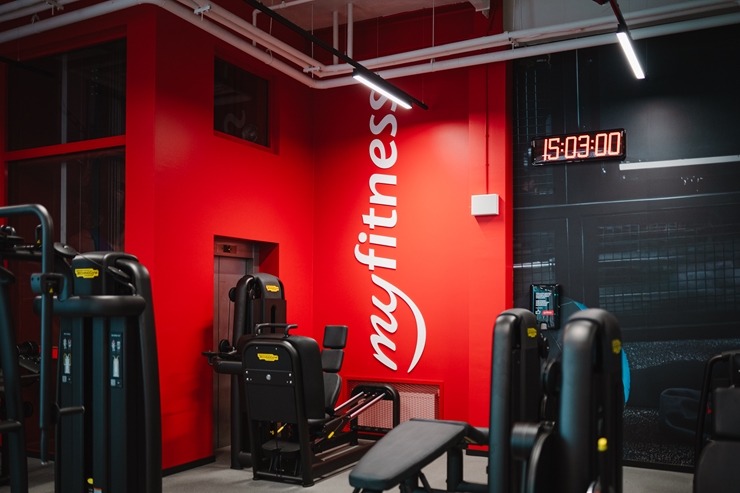 Daži fotomirkļi no jaunā sporta kluba «MyFitness Pļavnieki» biznesa centrā «MARS». Foto: Edijs Elksnis Daži fotomirkļi no jaunā sporta kluba «MyFitness Pļavnieki» biznesa centrā «MARS». Foto: Edijs Elksnis 371412