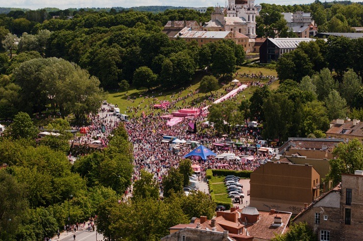 Viļņā ar pamatīgu festivālu godina Rozā jeb auksto zupu 371896