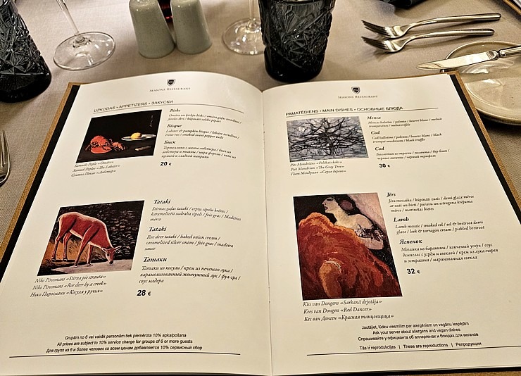 Vecrīgas Michelin saraksta viesnīcas «Grand Palace Hotel» restorāns «Seasons» piedāvā jaunu un izsmalcinātu ēdienkarti 373074