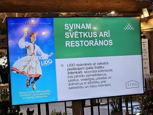 Iepazīstam «LIDO» īpašo sezonālo ēdienkarti, kas radīta par godu XIII Latvijas Skolu jaunatnes dziesmu un deju svētkiem 40