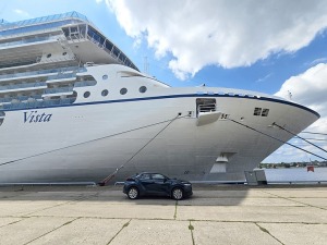 Rīgas pasažieru ostā pirmo reizi ienāk luksusa kruīza kuģis «Oceania Vista» ar 1200 pasažieru vietām 32