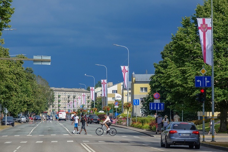 Ventspils saposta pilsētas svētku rotās 374447