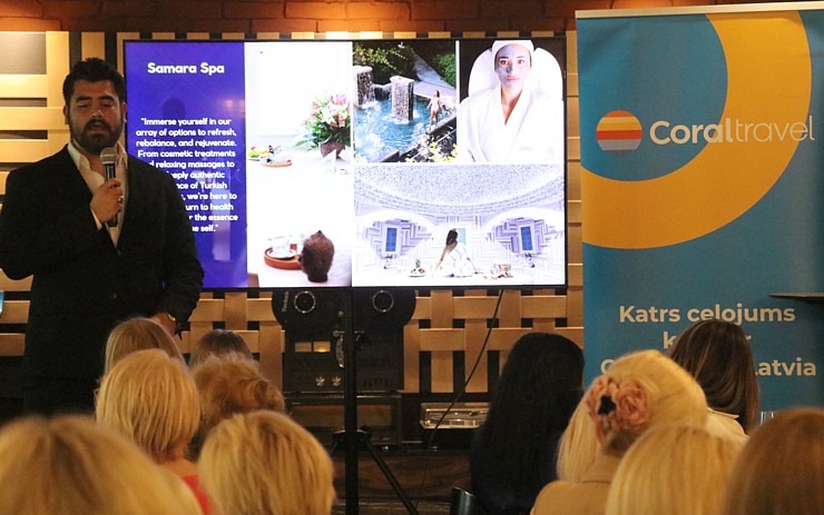 Tūroperators «Coral Travel Latvia» brokastīs garšīgi iepazīstina Latvijas tūrisma firmas ar Turcijas «Alibey Hotels & Resorts» piedāvājumu 374470