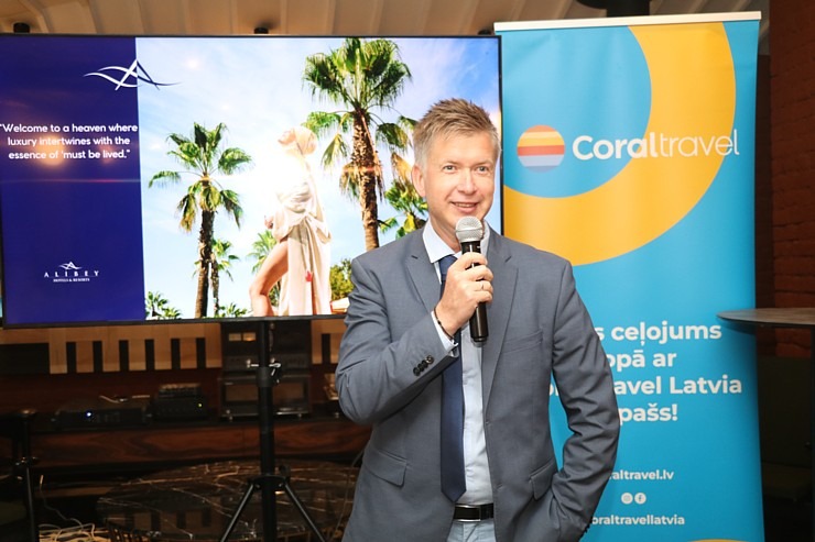 Tūroperators «Coral Travel Latvia» brokastīs garšīgi iepazīstina Latvijas tūrisma firmas ar Turcijas «Alibey Hotels & Resorts» piedāvājumu 374459