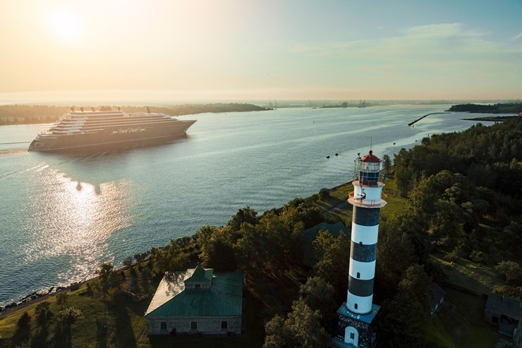 Rīgā ienāk pasaules slavenā zīmola «The Ritz-Carlton Yacht Collection» superjahta «ILMA». Foto: Valdis Skudre Rīgā ienāk pasaules slavenā zīmola «The Ritz-Carlton Yacht Collection» superjahta «ILMA». Foto: Valdis Skudre 374651