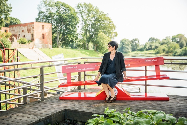 Grobiņā pie Ālandes upes atklāta nodibinājuma «Nodibinājums Liepāja 2027» veidotā vides mākslas taka «Aci pret aci ar dabisko» Grobiņā pie Ālandes upes atklāta nodibinājuma «Nodibinājums Liepāja 2027» veidotā vides mākslas taka «Aci pret aci ar dabisko» 375077