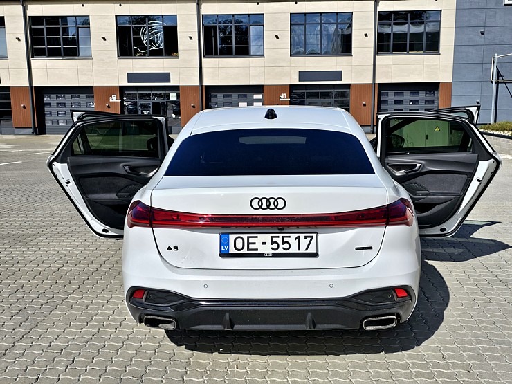 Ar jauno «Audi A5 Sedan e-hybrid» apceļojam Kurzemi 375226