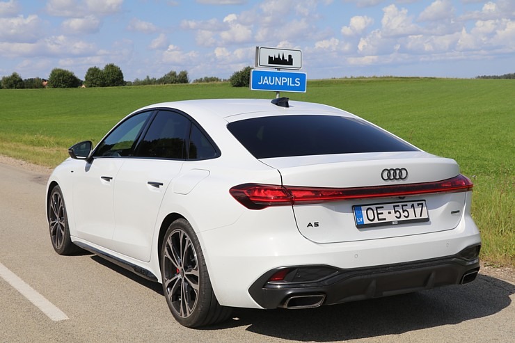 Ar jauno «Audi A5 Sedan e-hybrid» apceļojam Kurzemi 375219