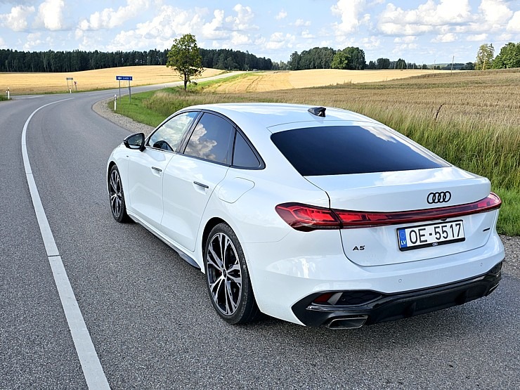 Ar jauno «Audi A5 Sedan e-hybrid» apceļojam Kurzemi 375246