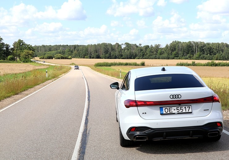 Ar jauno «Audi A5 Sedan e-hybrid» apceļojam Kurzemi 375248