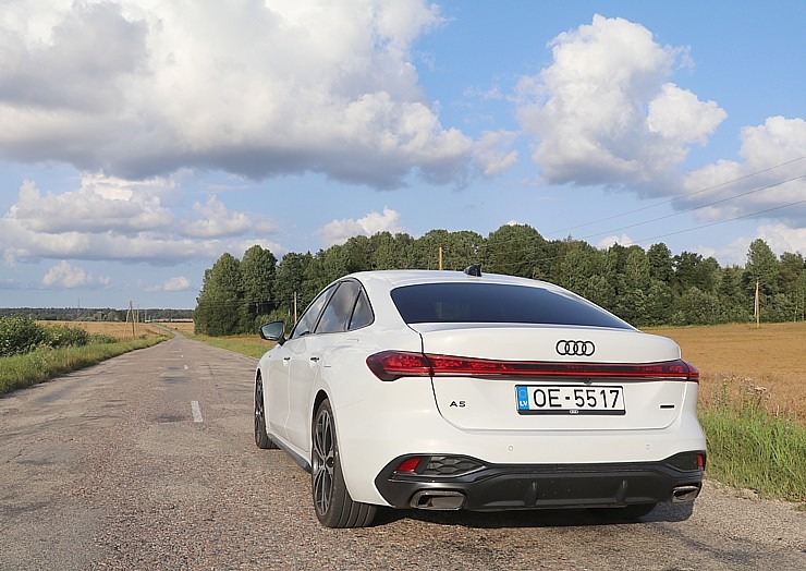 Ar jauno «Audi A5 Sedan e-hybrid» apceļojam Kurzemi 375220