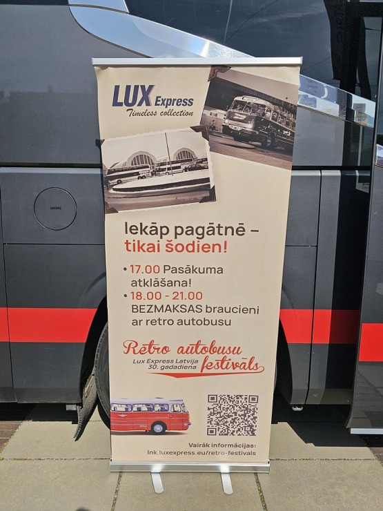 Retro autobusu festivāls - «Lux Express Latvia» atzīmē 30 gadu jubileju pasažieru pārvadājumu jomā 375453