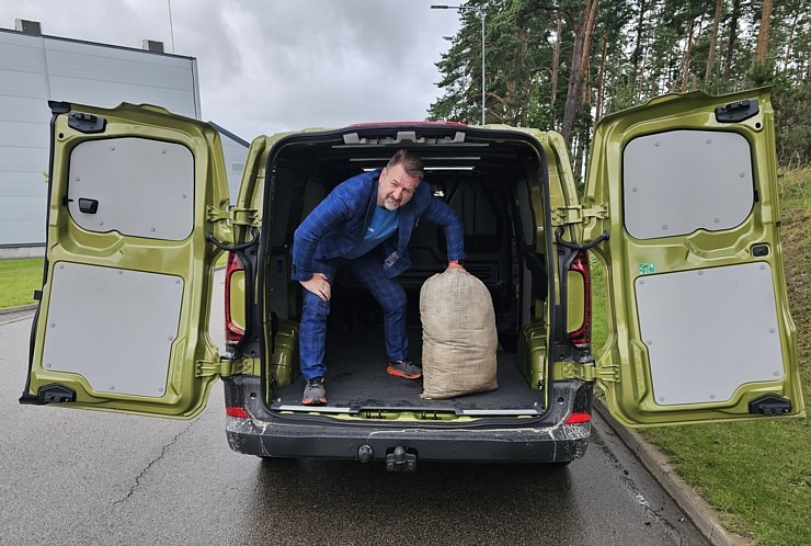 Ceļojam ar jauno kravas «VW Transporter Panamericana» pēc vilnas maisiem uz Latgali 375902