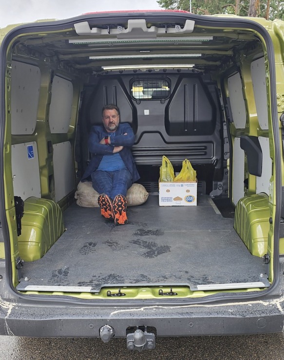 Ceļojam ar jauno kravas «VW Transporter Panamericana» pēc vilnas maisiem uz Latgali 375904