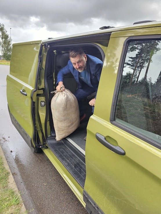 Ceļojam ar jauno kravas «VW Transporter Panamericana» pēc vilnas maisiem uz Latgali 375905