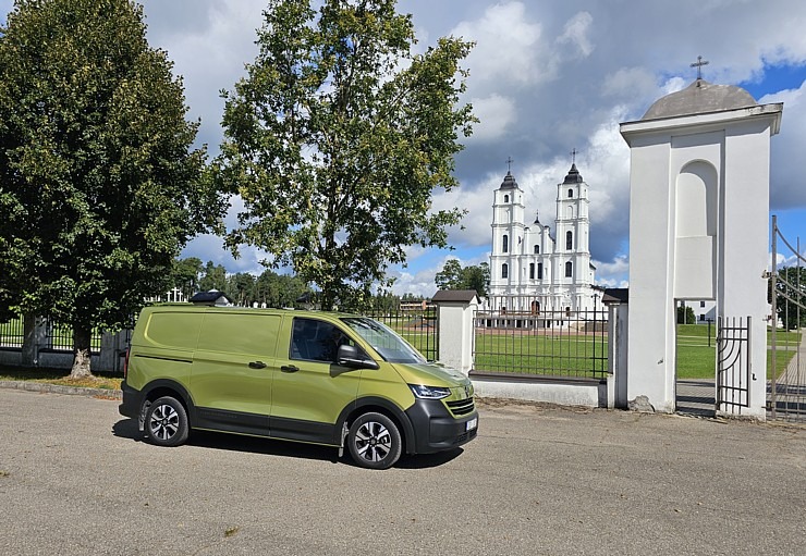 Ceļojam ar jauno kravas «VW Transporter Panamericana» pēc vilnas maisiem uz Latgali 375894