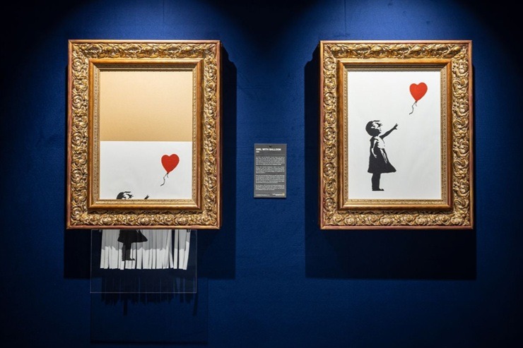 Izstāde «The Mystery of Banksy – A Genius Mind» Vidzemes tirgū jau uzņēmusi 10 000. apmeklētāju 376156