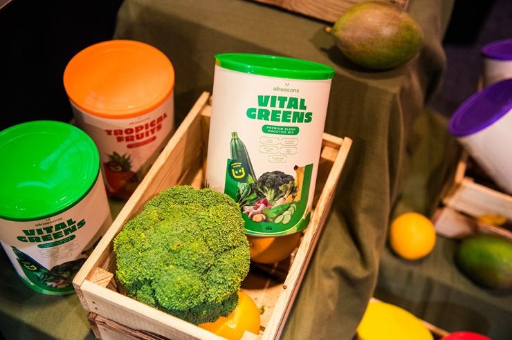 Ķīpsalā norit Baltijas lielākā pārtikas industrijas izstāde «Riga Food 2025», kurai ir jau 30 gadu dzimšanas diena. Foto: Ieva Makare 376336