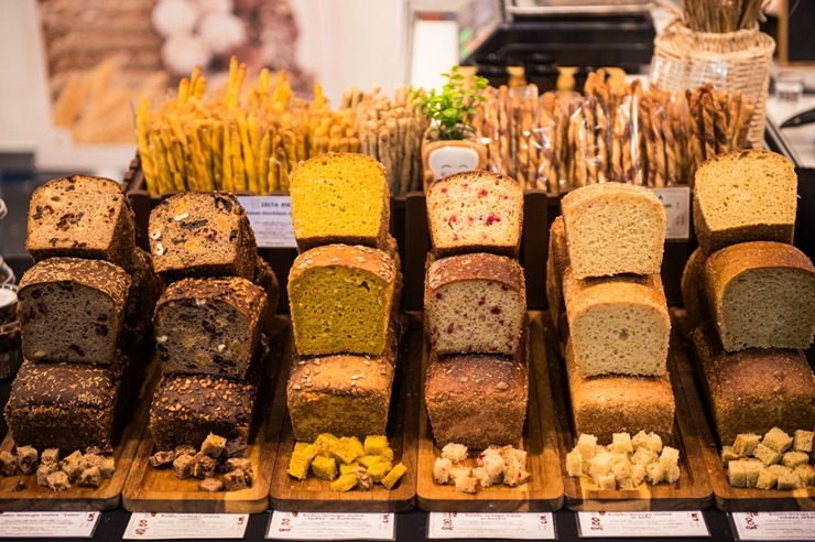 Ķīpsalā norit Baltijas lielākā pārtikas industrijas izstāde «Riga Food 2025», kurai ir jau 30 gadu dzimšanas diena. Foto: Ieva Makare 376341