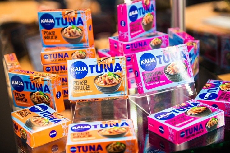 Ķīpsalā norit Baltijas lielākā pārtikas industrijas izstāde «Riga Food 2025», kurai ir jau 30 gadu dzimšanas diena. Foto: Ieva Makare Ķīpsalā norit Baltijas lielākā pārtikas industrijas izstāde «Riga Food 2025», kurai ir jau 30 gadu dzimšanas diena. Foto: Ieva Makare 376404