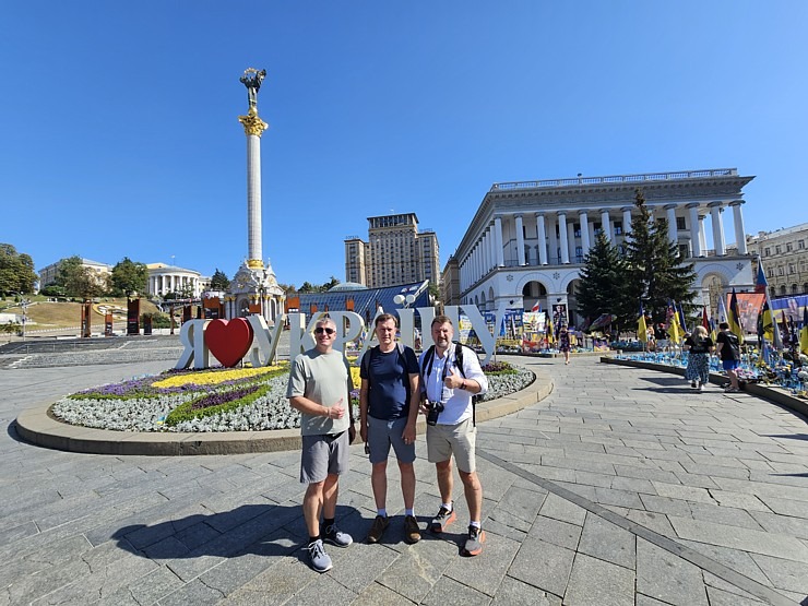 Atceļā uz Latviju vienu diennakti pavadām Ukrainas galvaspilsētā. Sadarbībā ar SIXT 376584