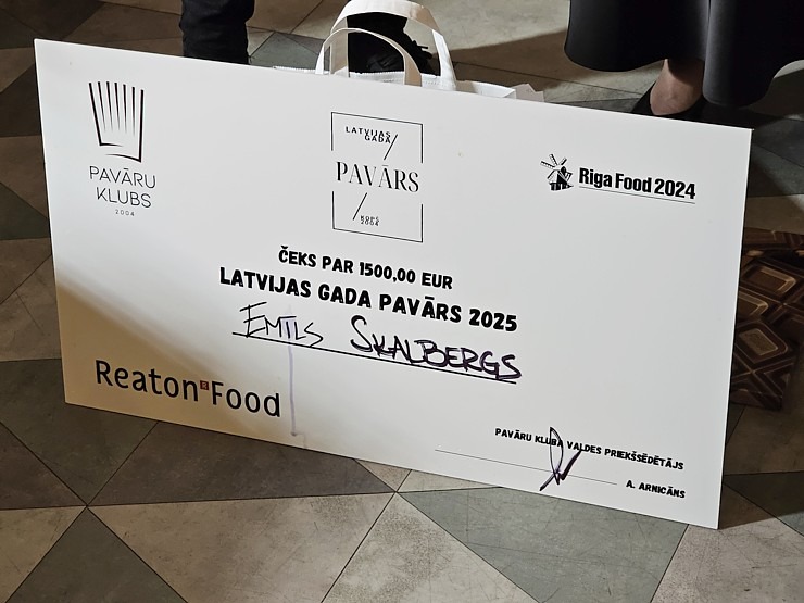 «Latvijas gada pavārs 2025» Emīls Skalbergs, restorāns «John - John chefs hall» un «Latvijas pavārzellis 2025» - Rota Gundega Klētniece, restorāns «Fe «Latvijas gada pavārs 2025» Emīls Skalbergs, restorāns «John - John chefs hall» un «Latvijas pavārzellis 2025» - Rota Gundega Klētniece, restorāns «Fe 376676
