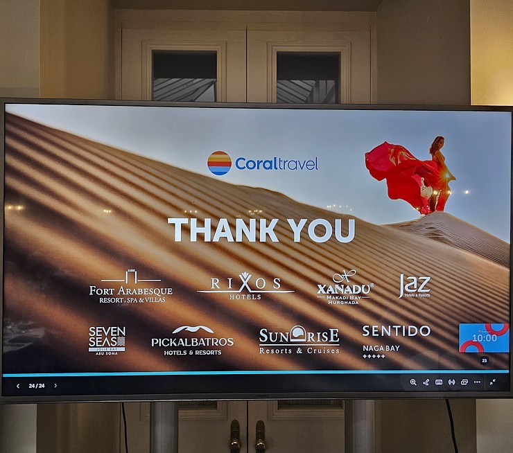 Tūroperators «Coral Travel Latvia» rīko «Egypt Roadshow» Latvijas tūrisma firmu ceļojumu konsultantiem Vecrīgas viesnīcā «Grand Palace Hotel» Tūroperators «Coral Travel Latvia» rīko «Egypt Roadshow» Latvijas tūrisma firmu ceļojumu konsultantiem Vecrīgas viesnīcā «Grand Palace Hotel» 377056