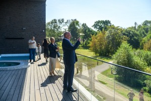 Rēzeknē pulcējas investori un interesanti, lai iepazītu Rēzeknes SPA centru. Foto: Rēzeknes TIC 13