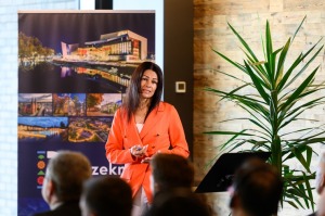 Rēzeknē pulcējas investori un interesanti, lai iepazītu Rēzeknes SPA centru. Foto: Rēzeknes TIC 2