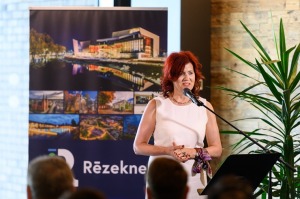Rēzeknē pulcējas investori un interesanti, lai iepazītu Rēzeknes SPA centru. Foto: Rēzeknes TIC 4