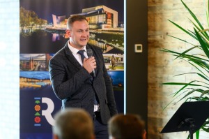 Rēzeknē pulcējas investori un interesanti, lai iepazītu Rēzeknes SPA centru. Foto: Rēzeknes TIC 7