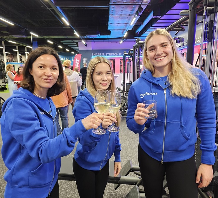 Rīgā svinīgi atklāj jaunu sporta klubu «MyFitness Teika Plaza» 377296