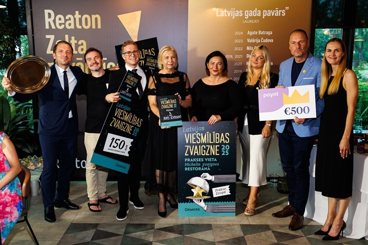 Izstādē «RigaFood 2025» uz Gemoss skatuves noteica viesmīļu konkursa «Latvijas viesmīlības zvaigzne» uzvarētāju - Juris Semjonovs 377400