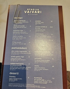 Iepazīstam un izgaršojam restorānu «Stacija Vaivari Kitchen» Jūrmalas Restorānu nedēļas ietvaros. Sadarbībā ar VisitJurmala.lv 13