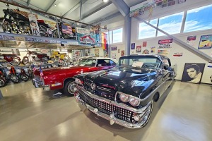 Apmeklējam Milzkalnes «Classic Car & Motorcycle Garage» muzeju Tukuma novadā 11
