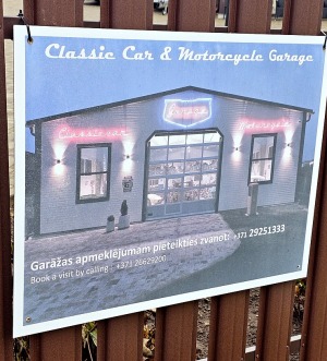 Apmeklējam Milzkalnes «Classic Car & Motorcycle Garage» muzeju Tukuma novadā 2