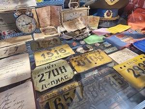 Apmeklējam Milzkalnes «Classic Car & Motorcycle Garage» muzeju Tukuma novadā 43