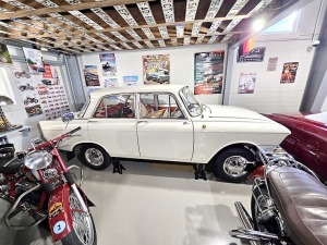 Apmeklējam Milzkalnes «Classic Car & Motorcycle Garage» muzeju Tukuma novadā 48