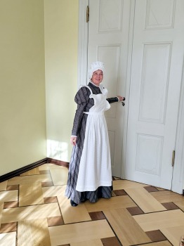 Iepazīstam klasicisma stila Jaunauces pili Saldus novadā 10