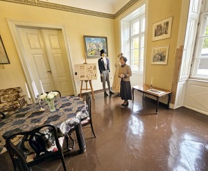 Iepazīstam klasicisma stila Jaunauces pili Saldus novadā 16