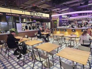 Tiek atklāta ēdināšanas zona « POSTe food hall » tirdzniecības centrā « Origo » 5