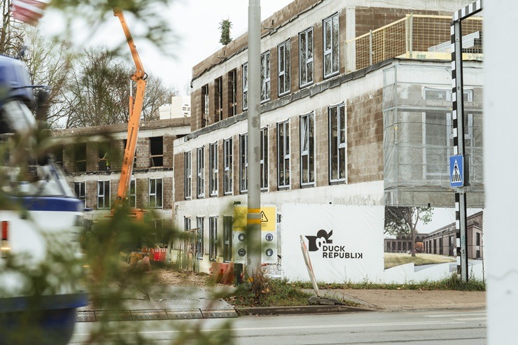 Spāru svētki nosvinēti. Pārdaugavā top jauna studentu viesnīca 381185