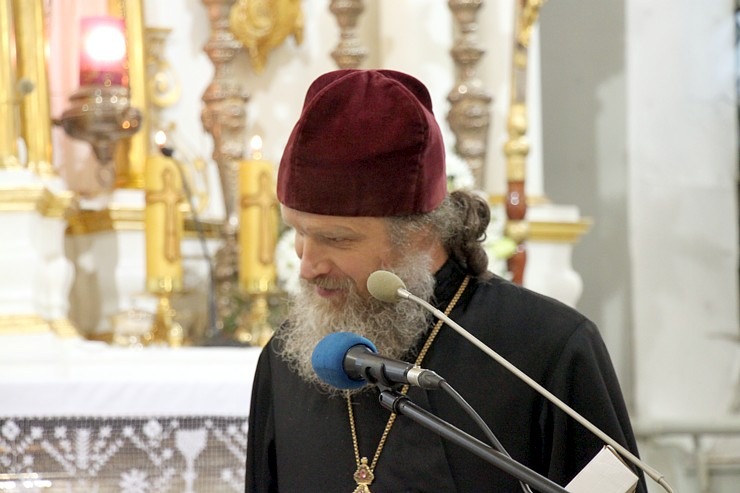 Katoļu kardināls Jānis Pujats kopā ar kristiešiem svin savu 95. dzimšanas dienu 381422