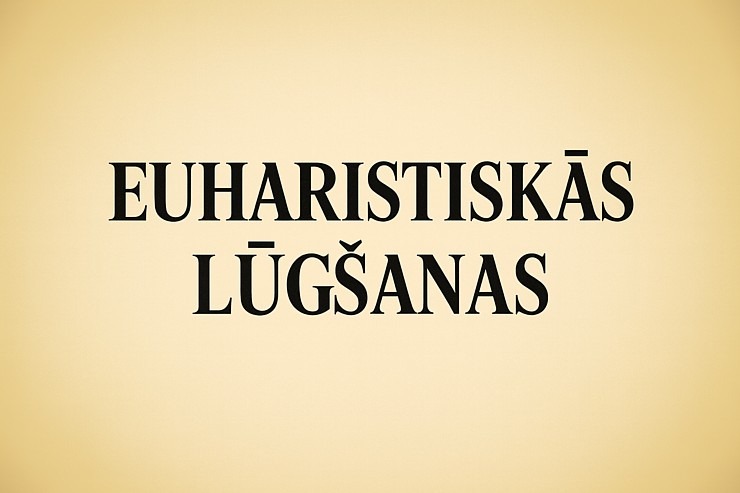 Katoļu kardināls Jānis Pujats kopā ar kristiešiem svin savu 95. dzimšanas dienu 381456