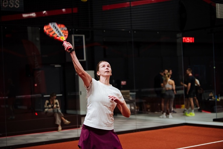 «MyFitness Sāga» sporta klubā atklāj trīs jaunus Padel kortus. Foto: MyFitness.lv 381671