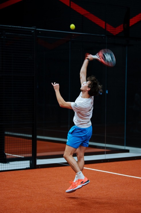 «MyFitness Sāga» sporta klubā atklāj trīs jaunus Padel kortus. Foto: MyFitness.lv 381672