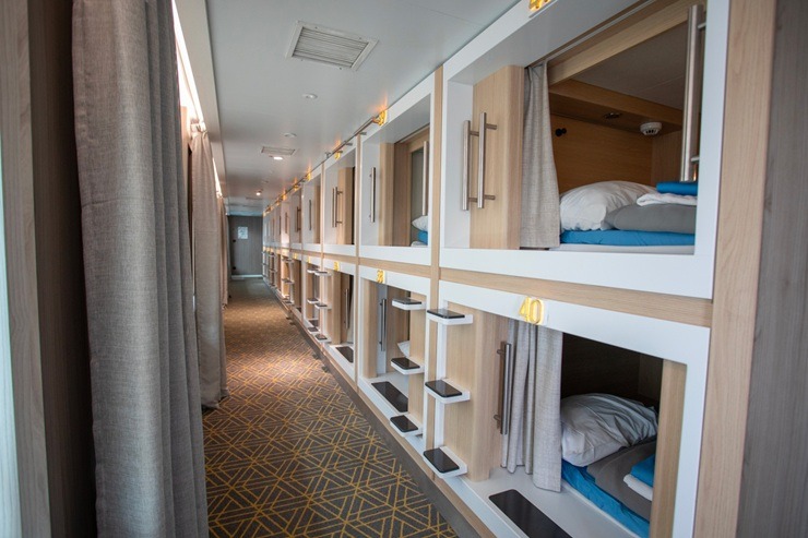 Kapsulu viesnīca tagad arī uz prāmja 381807